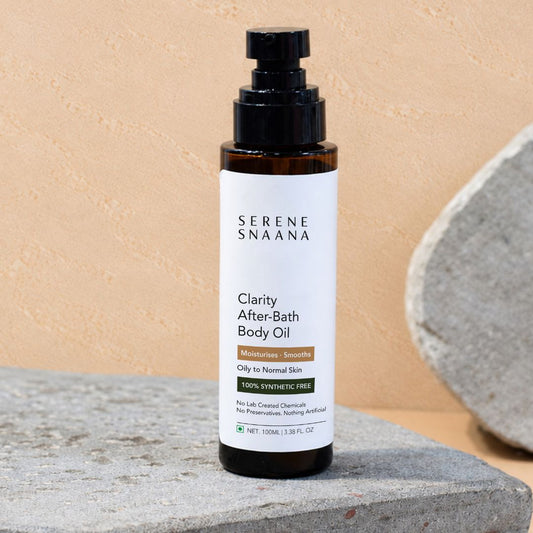 Clarity after bath Body oil
