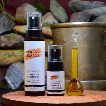 Flaxseed Cold Pressed Oil