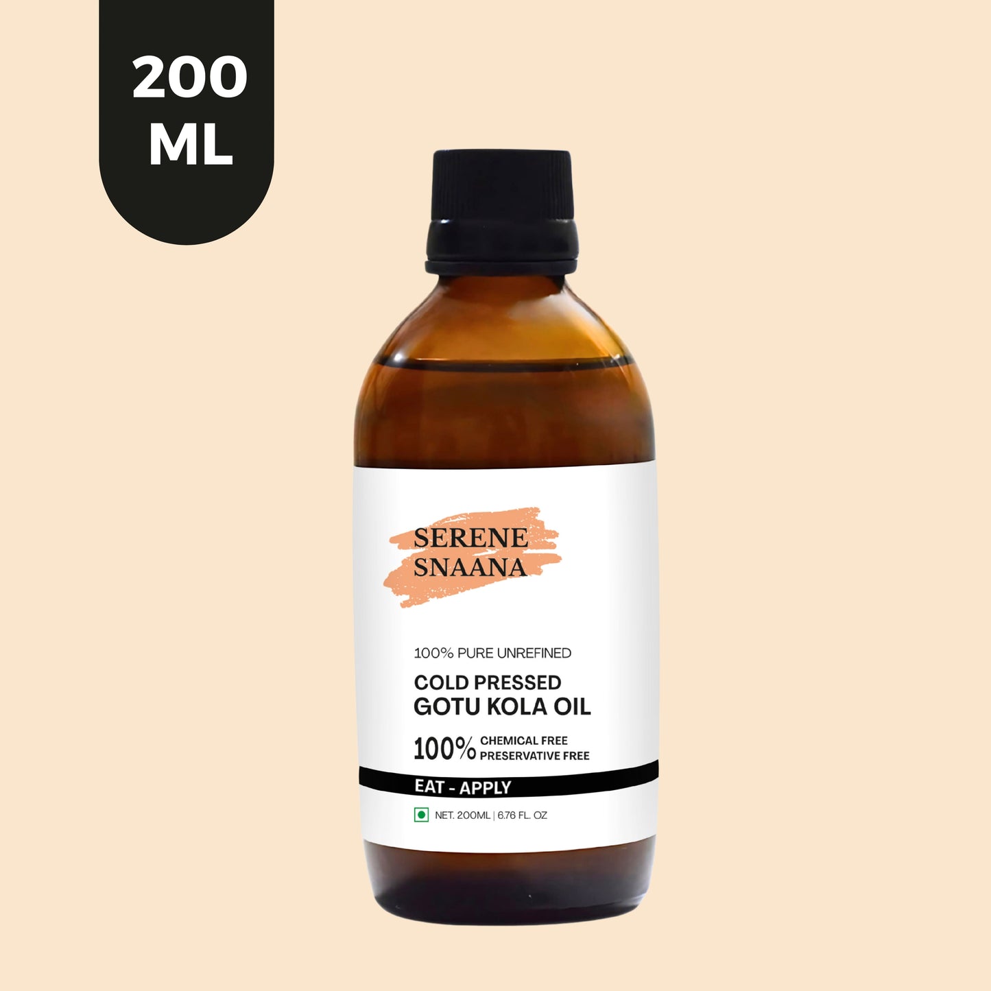 Gotu kola Cold Pressed Oil