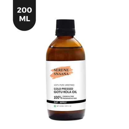 Gotu kola Cold Pressed Oil