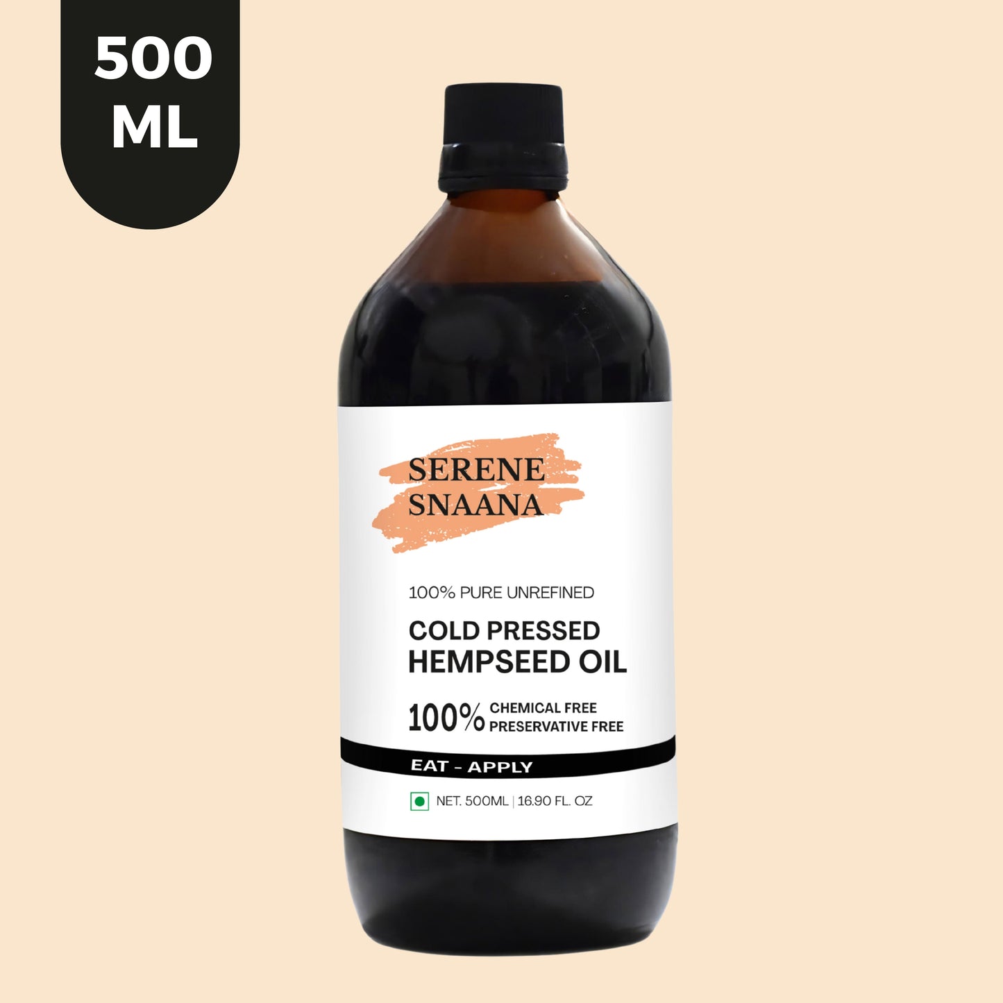 Hemp Seed Cold Pressed Oil