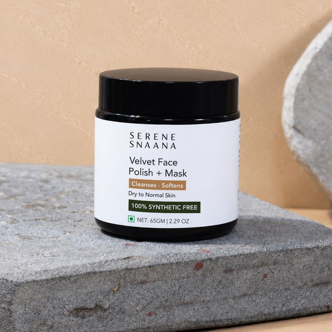 Velvet face polish + Mask